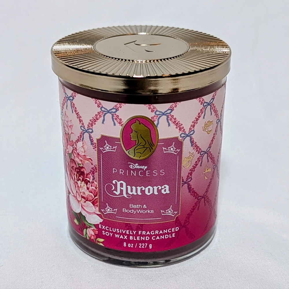 ✨ Disney Princess Aurora (Sleeping Beauty)  Bath & Body Works Candle – 8 oz ✨